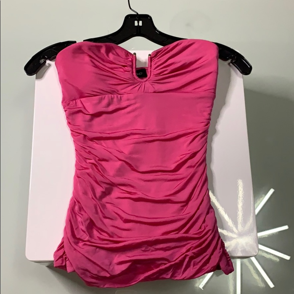 Pink Bebe tube top